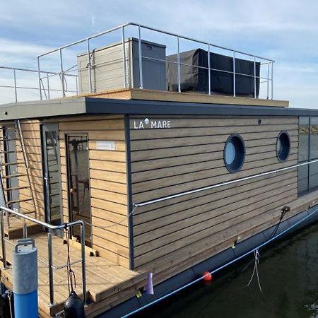 Hausboot Fjord Haven Mit Biosauna In Barth Exterior foto